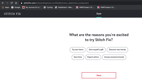 Ecommerce hyper personalization by Stich fix  | Netcore
