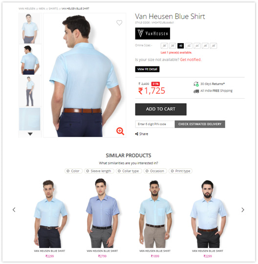Product recommendations on E-commerce platform | Netcore
