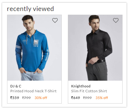 Showcase products to re-trigger purchase interest | Netcore
