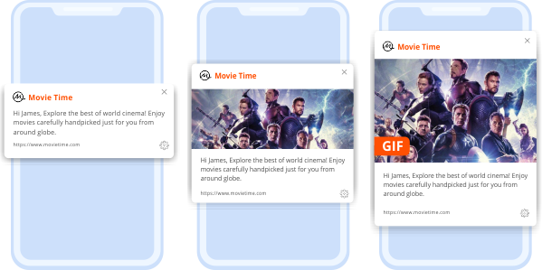 Craft rich push notifications- Netcore