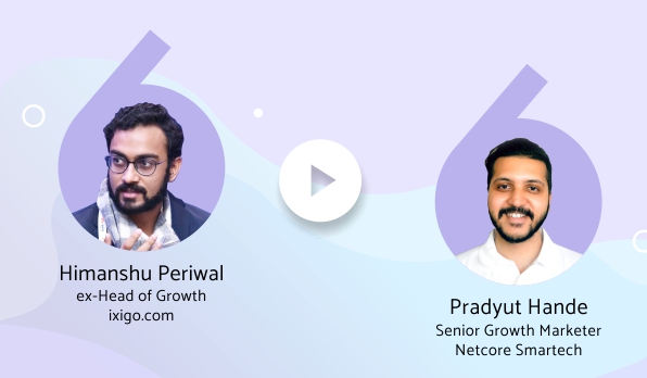 Our debut episode features an insightful conversation with Himanshu Periwal, ex-Head of Growth at one of the leading online travel platforms in India: ixigo.com.