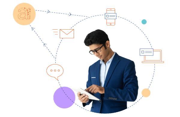 01 Craft real time campaigns on our integrated customer engagement platform