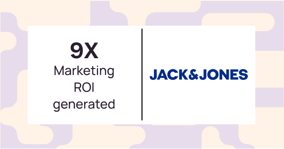 How Jack & Jones Generated 9X ROI from Customer Engagement Platform