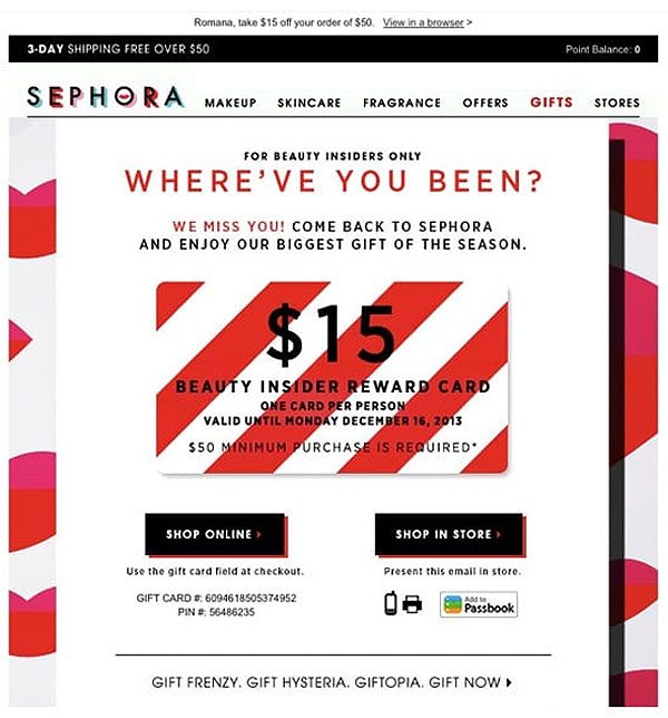 Reactivate dormant customers to encourage re-purchase