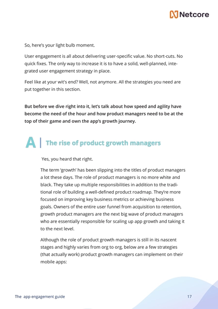 The Emergence of Product Growth Managers - Netcore