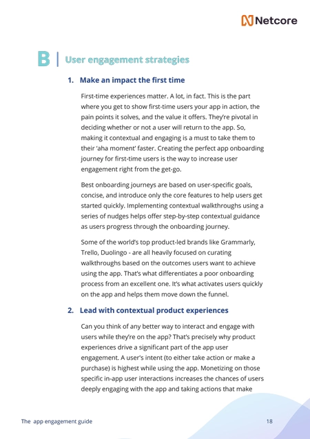 User Engagement Strategies - Netcore