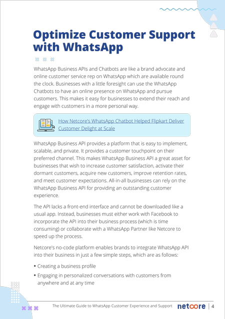 WhatsApp Customer Support eBook 4