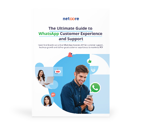 WhatsApp Customer Support eBook hero imaga