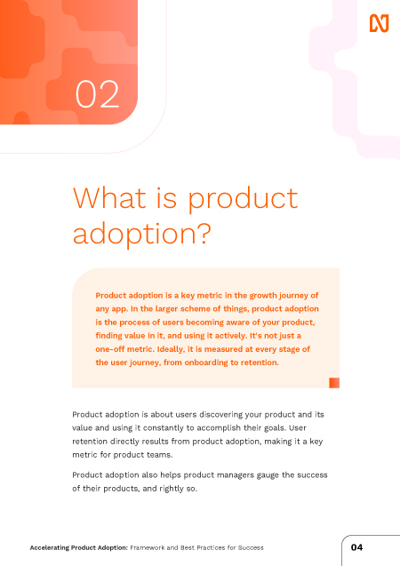 Product Adoption ebook pg4