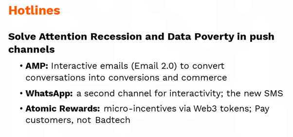 Solve attention recession and data poverty in push channels - Netcore