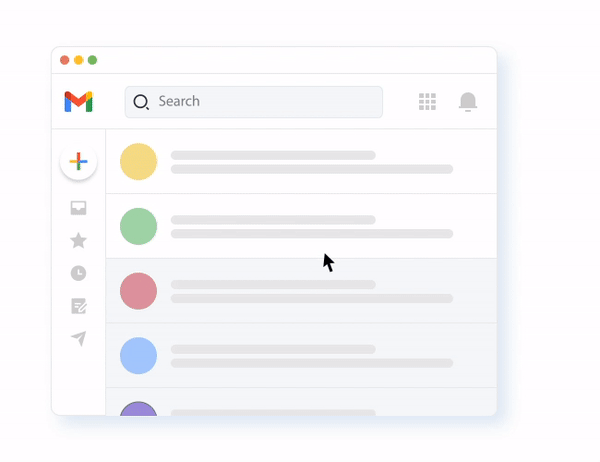 Transform user inboxes into an appointment book