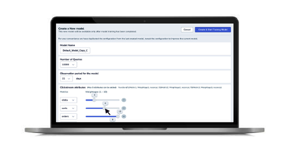 Finetuning personalization models with Netcore's workbench