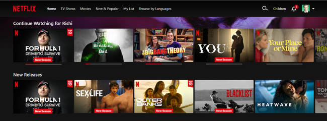 Netflix's predictive tech to recommend films