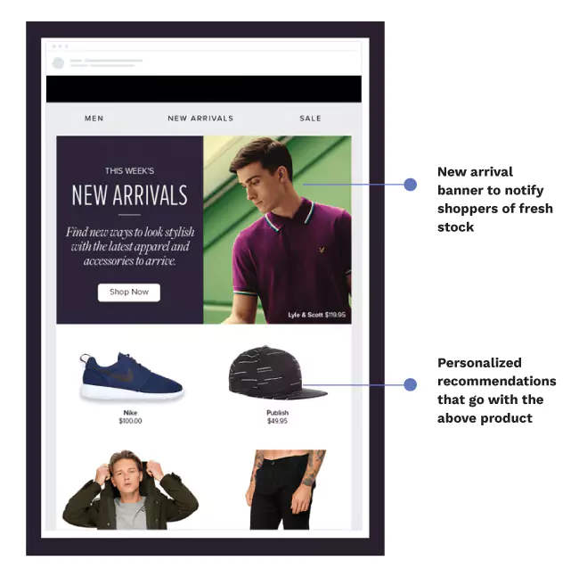 Customizable email triggers powered by Netcore