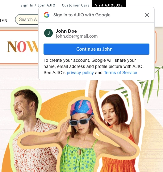 Identify, Authenticate & Onboard with Google Identity Services