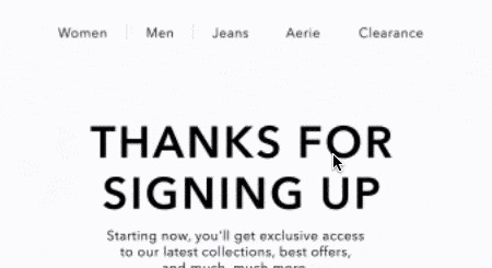 Welcome emails