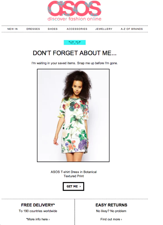 asos-cart-abandonment-email