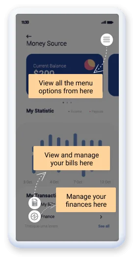 mobile app walkthroughs