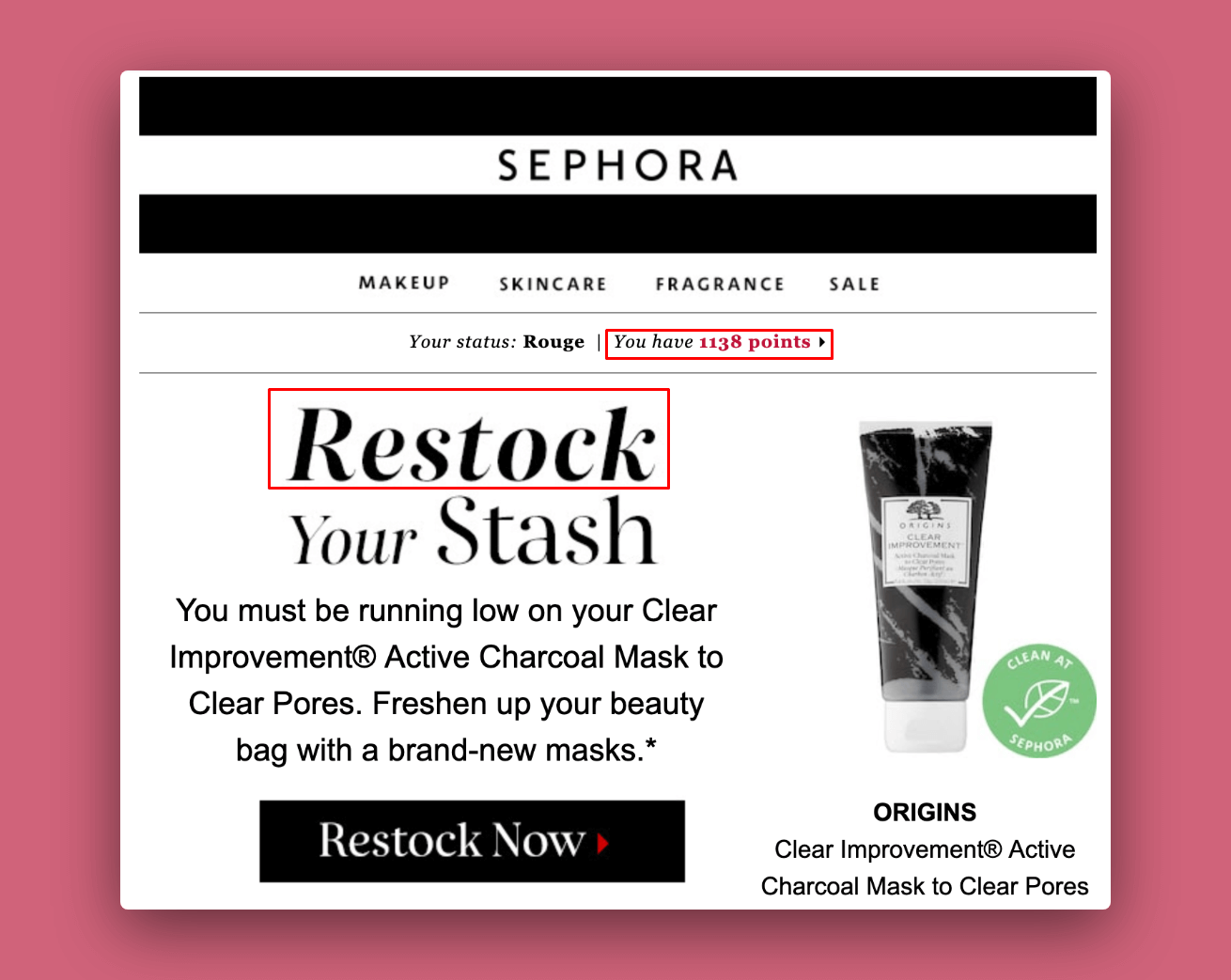 Restock-Sephora