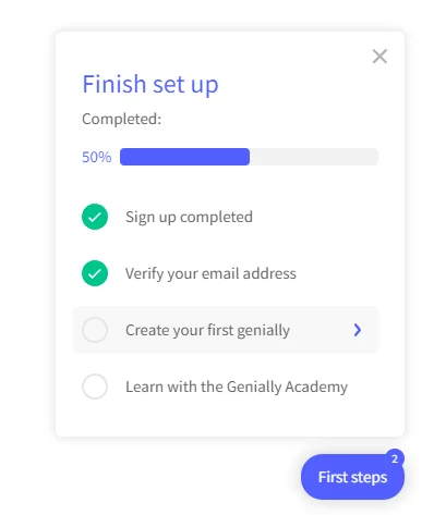 Utilize Customer Onboarding checklist - Netcore