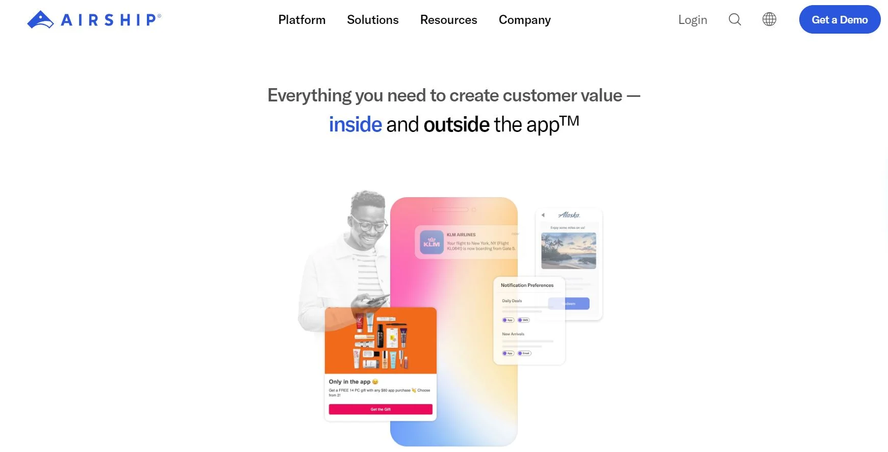 Airship push notification for gaming companies - Netcore
