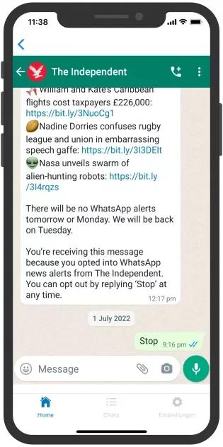 Chatbot Experience - Netcore