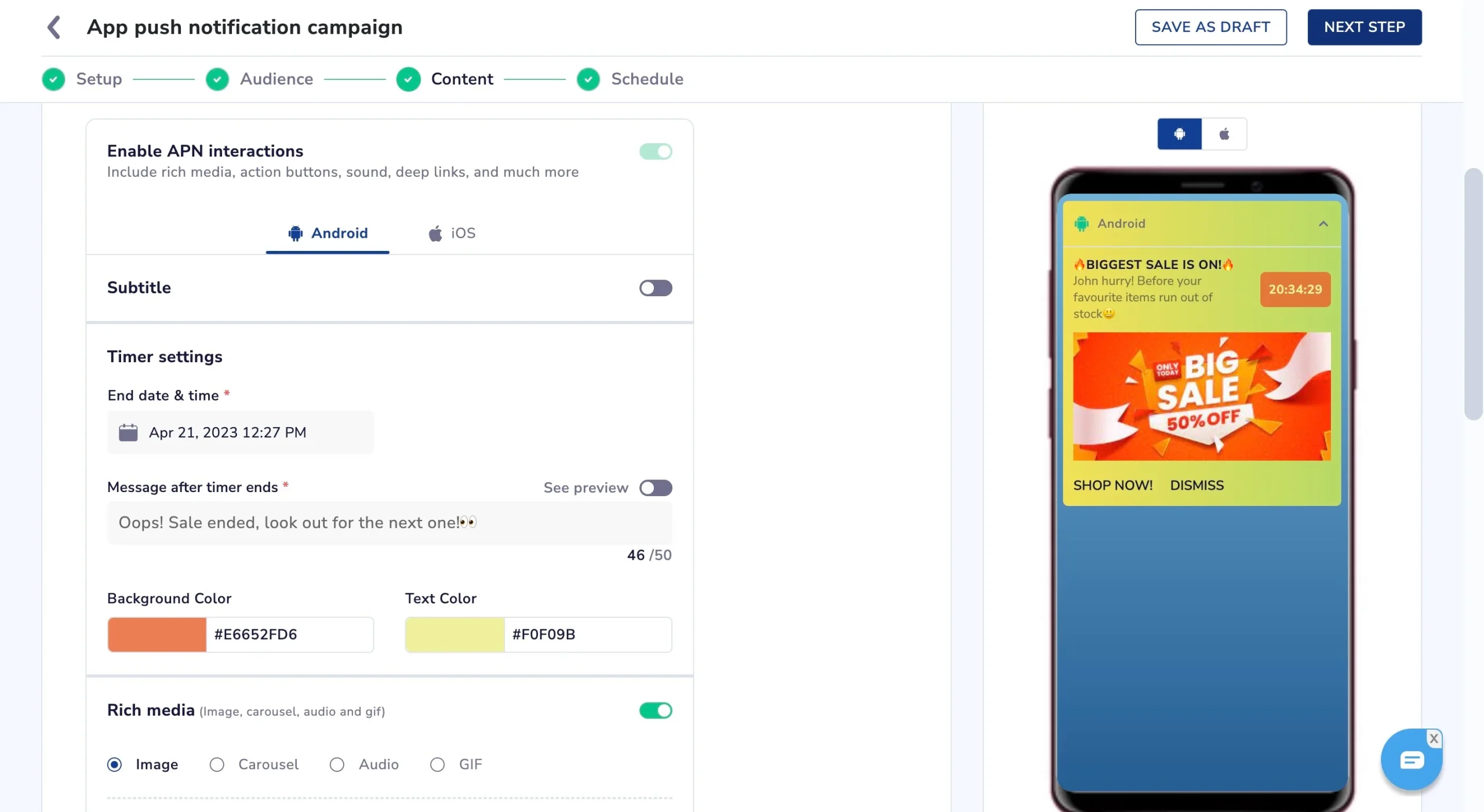 Choose right push notification tool for ecommerce - Netcore
