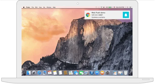 Desktop push notification - Netcore