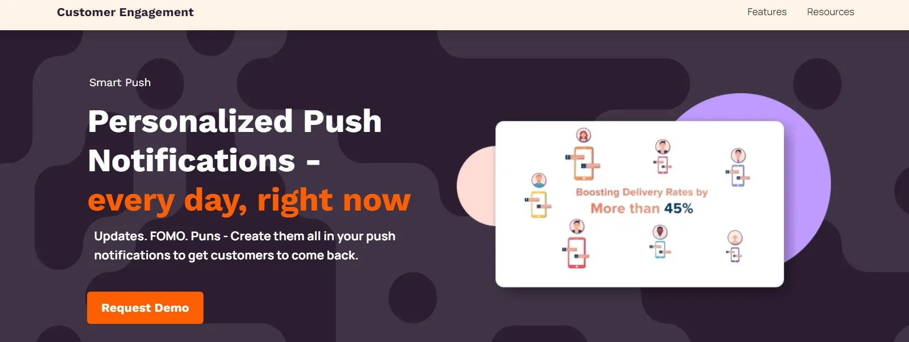 Netcore Push notification engagement platform