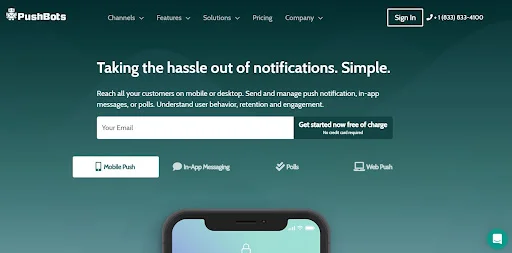 PushBots push notification - Netcore