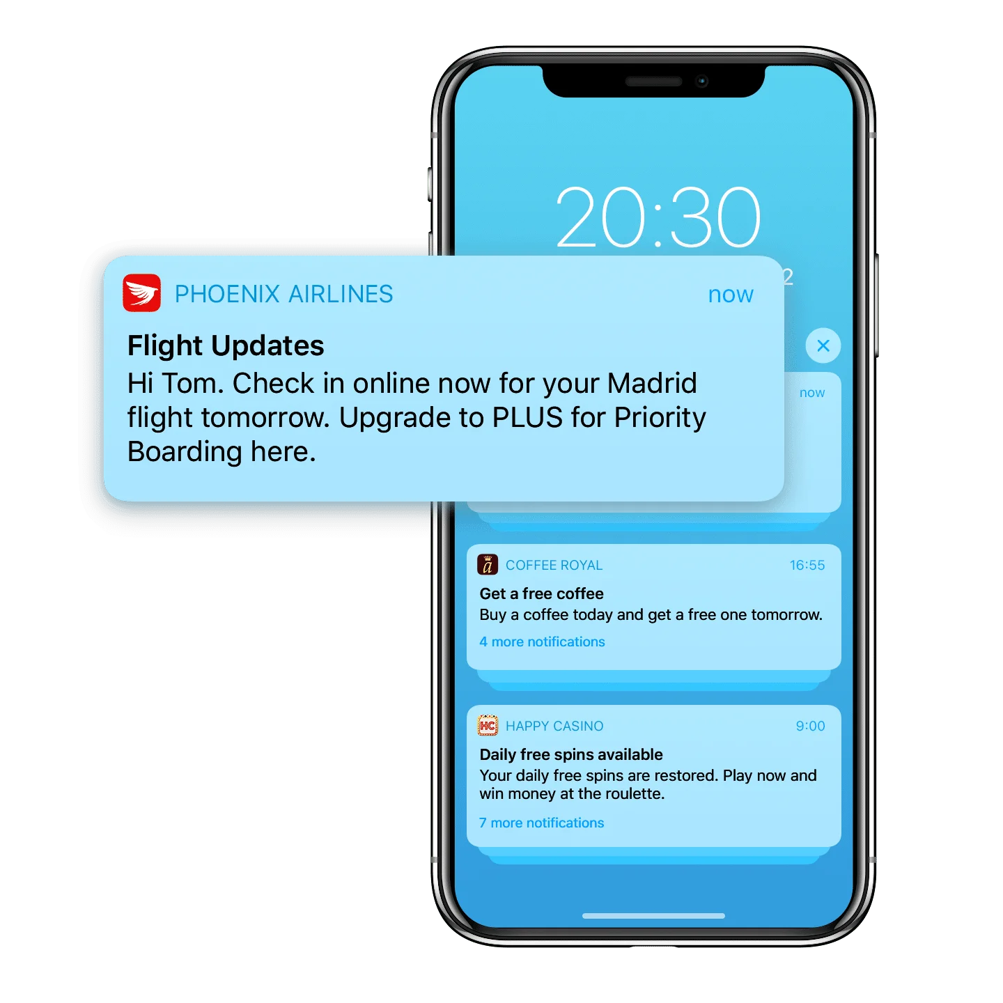 Reminder push notification - Netcore