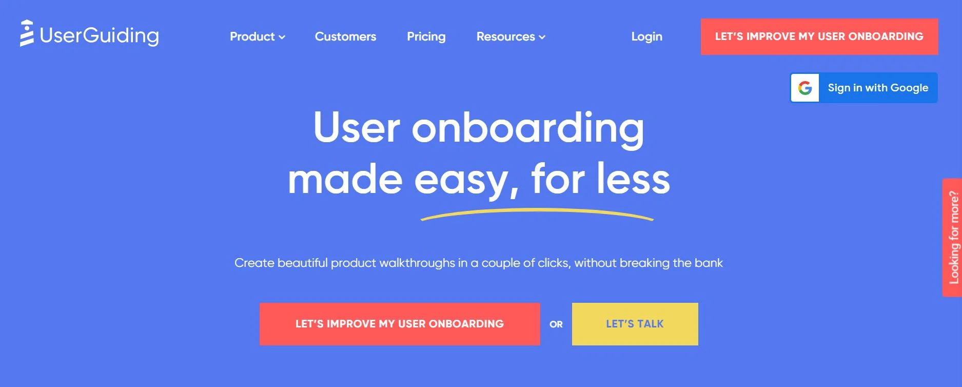 Userguiding onboarding tool - Netcore