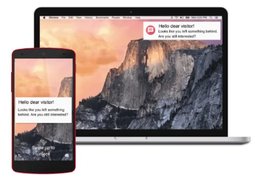 Web push notification example - Netcore