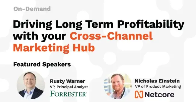 Webinar Insights : Driving Long-Term Profitability with Your Cross-Channel Marketing Hub 