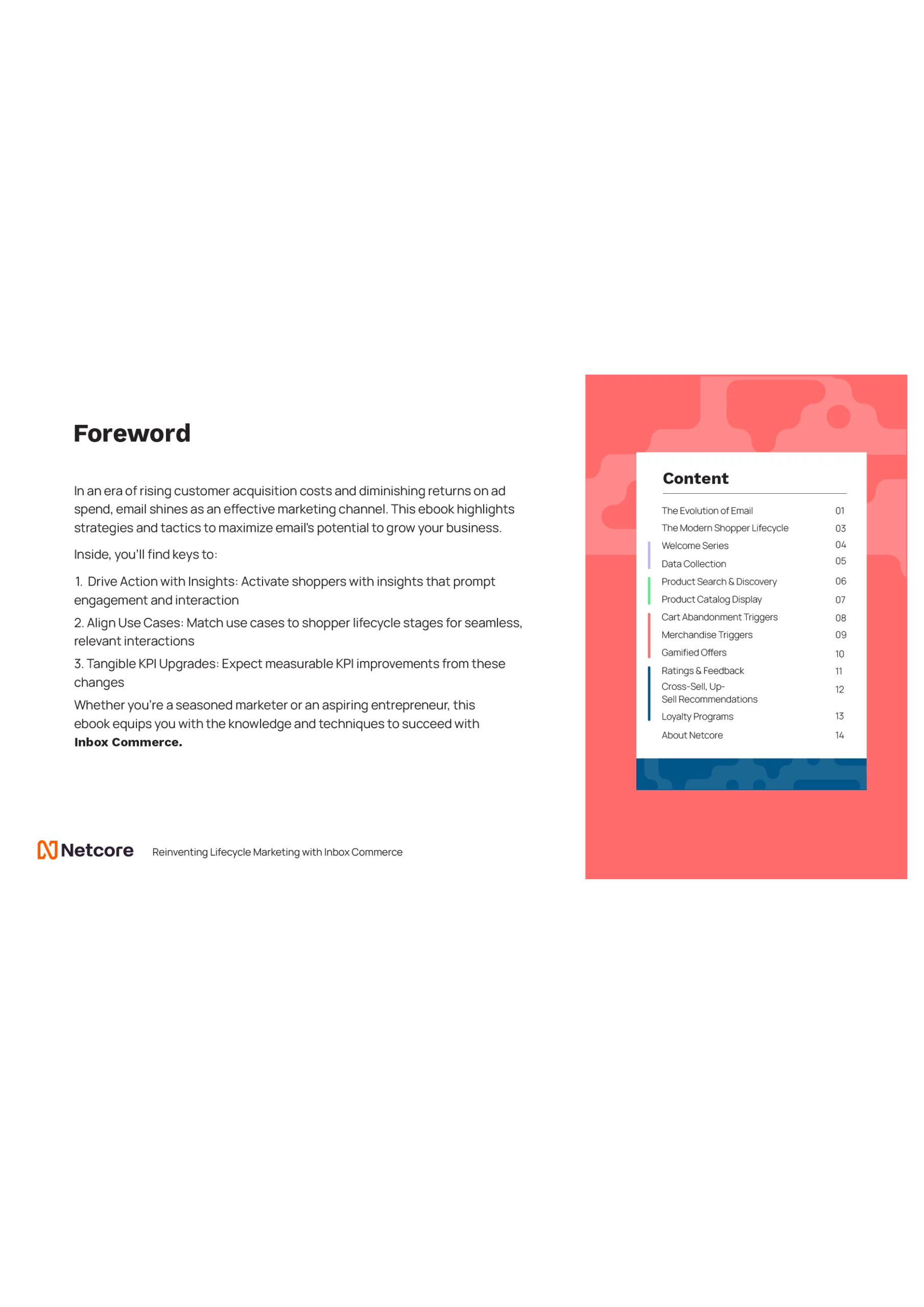 Foreward - Inbox commerce ebook - Netcore