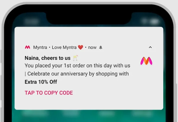 Promotional notification - Netcore