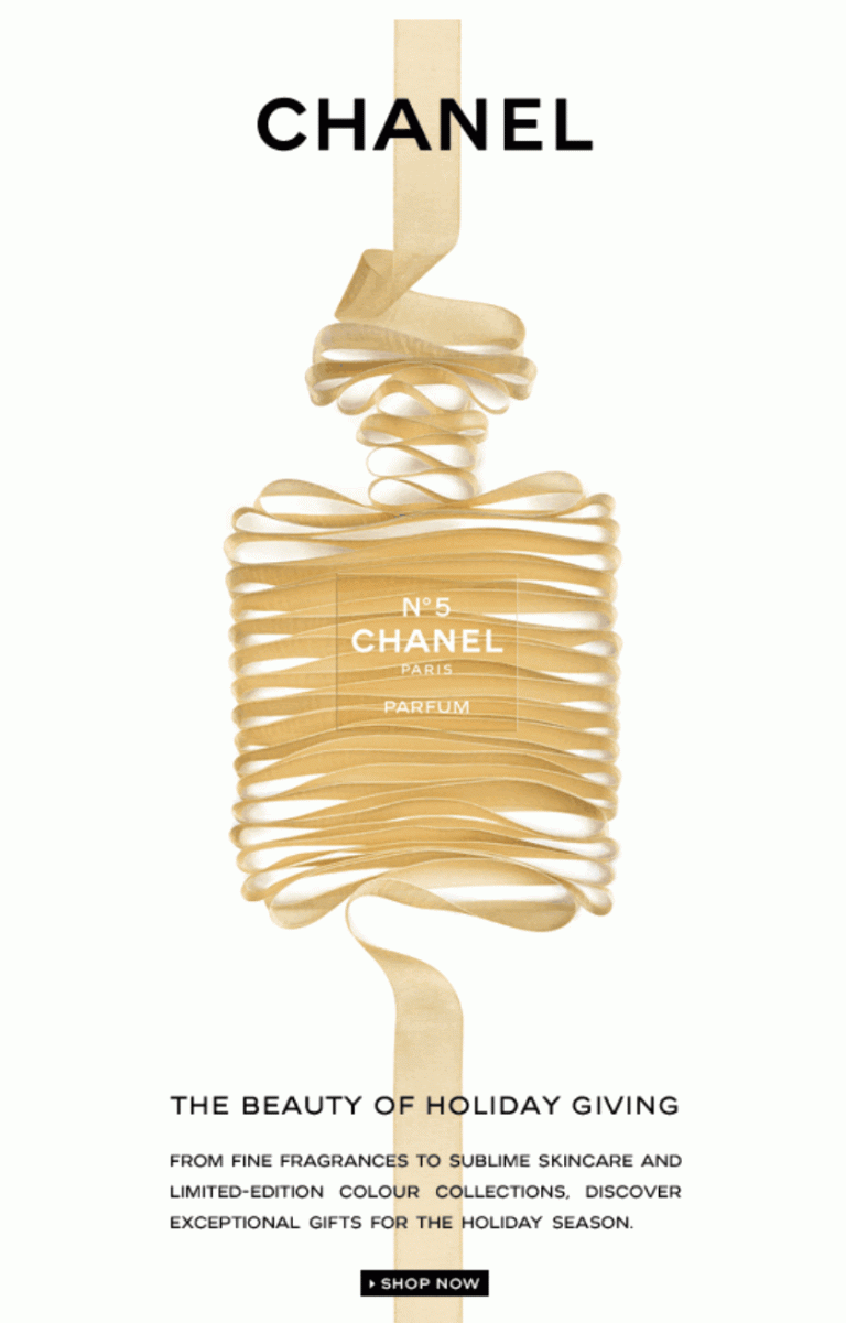 Sale announcement - chanel email newsletter - Netcore