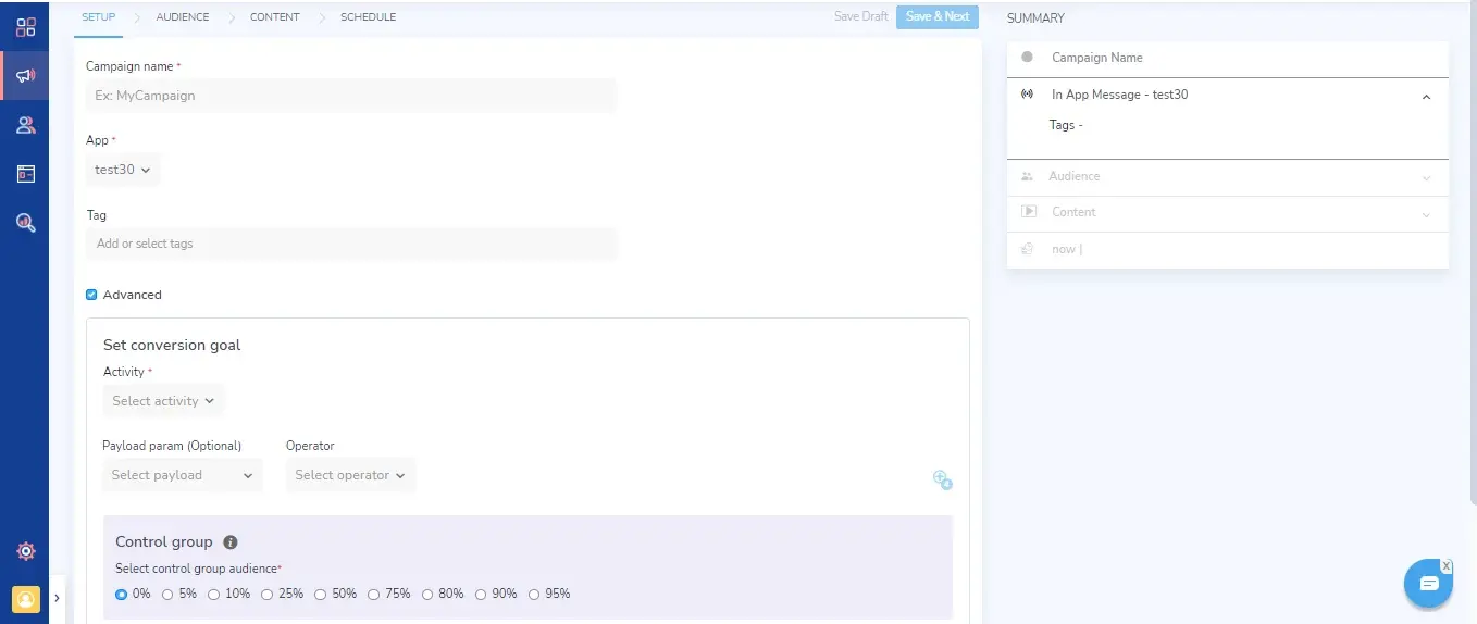 In-app user engagement - Netcore cloud