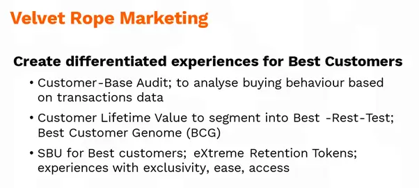 Create differentiated experiences for best customers - Netcore