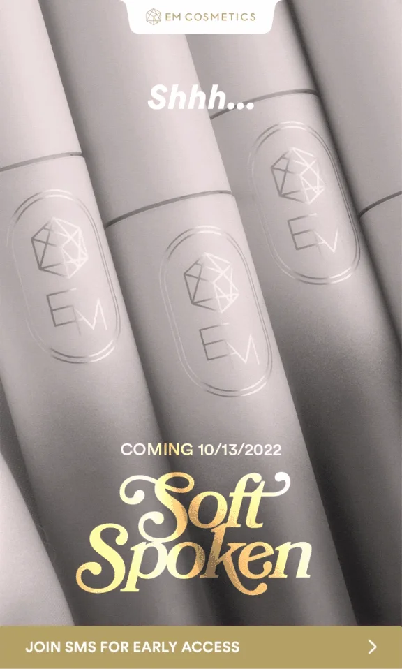EMcosmetics email campaign - Netcore