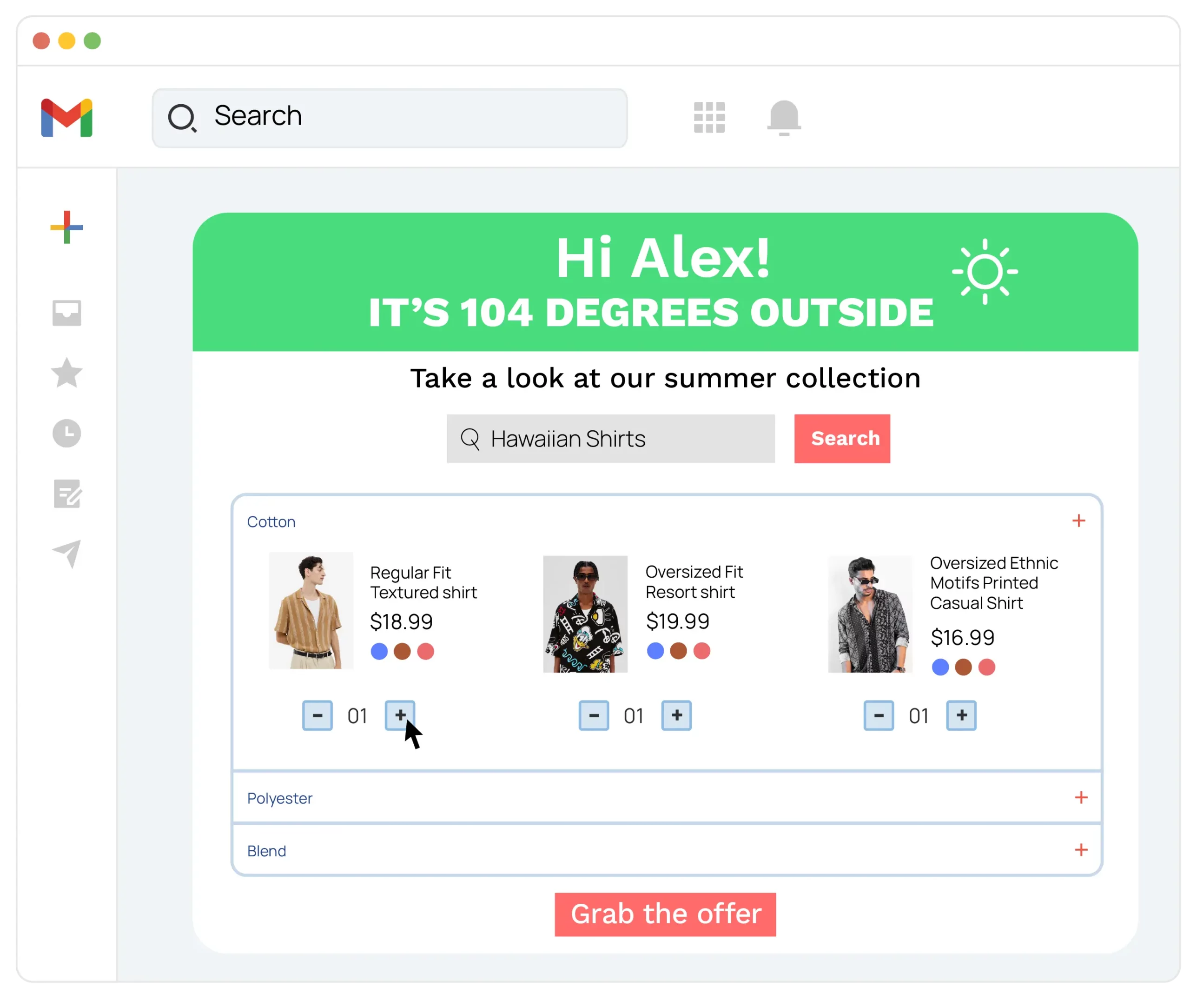 search in mail - increase average order value - Netcore cloud