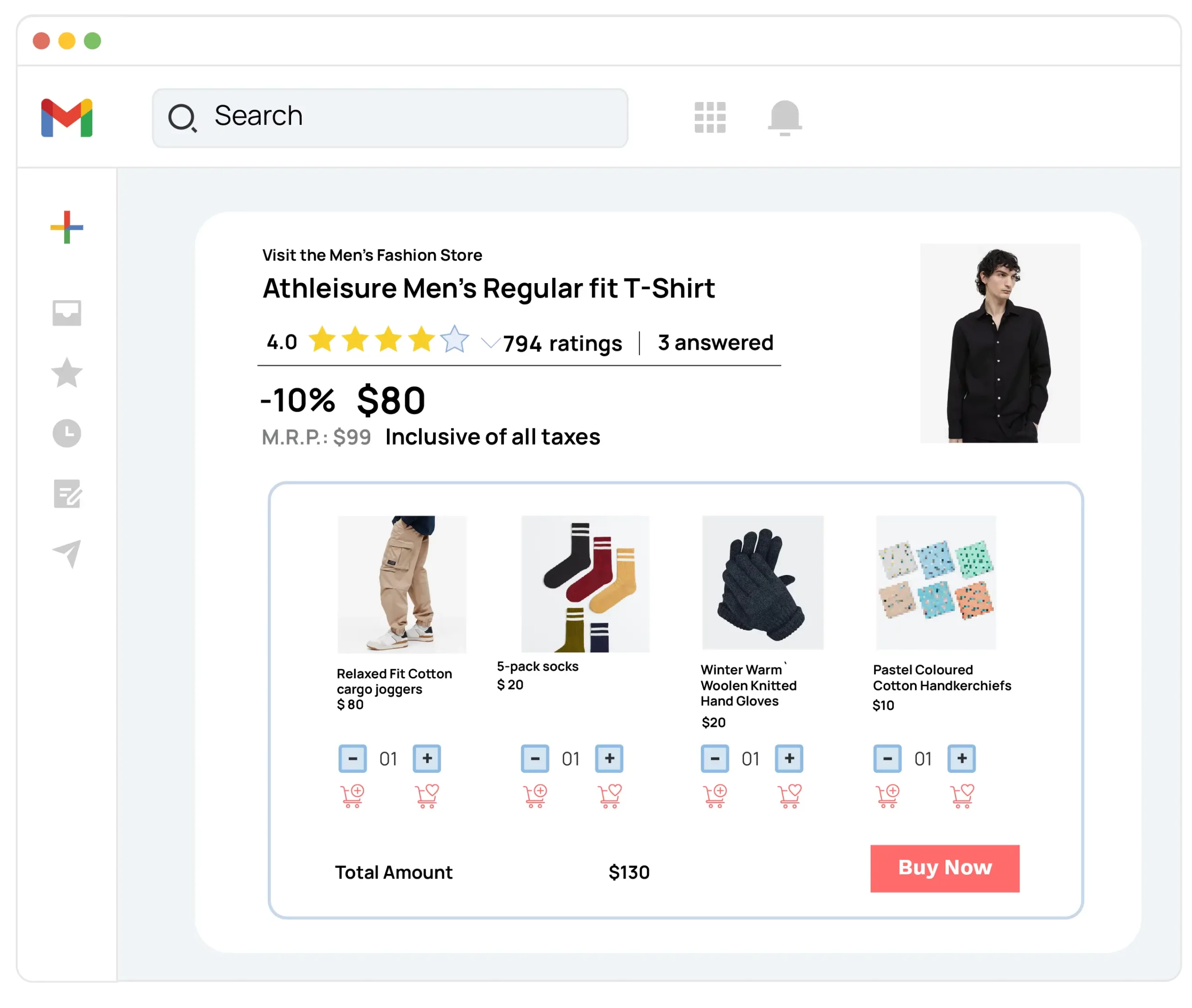 Interactive bundled offers/cross-sell recommendations powered by Inbox Commerce