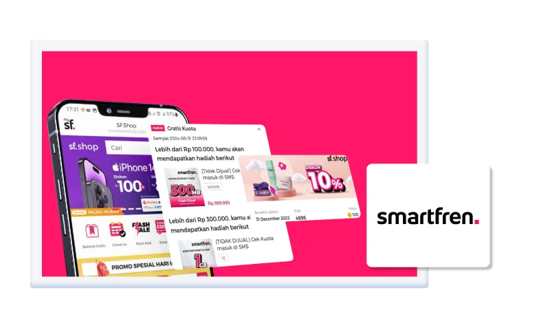 Smartfren achieves an uplift in transacting users with Netcore’s Customer Engagement platform