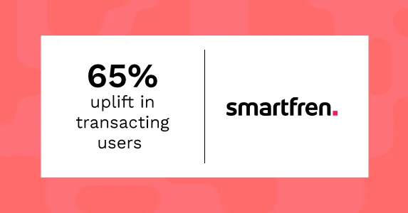 Indonesian telecom Smartfren achieves a 65% uplift in transacting users with Netcore’s Customer Engagement platform