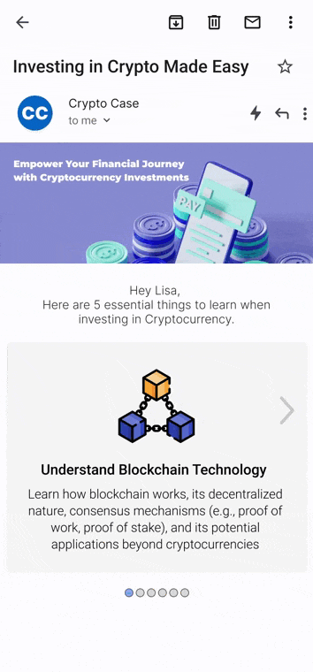Carousel - Interactive email - Netcore