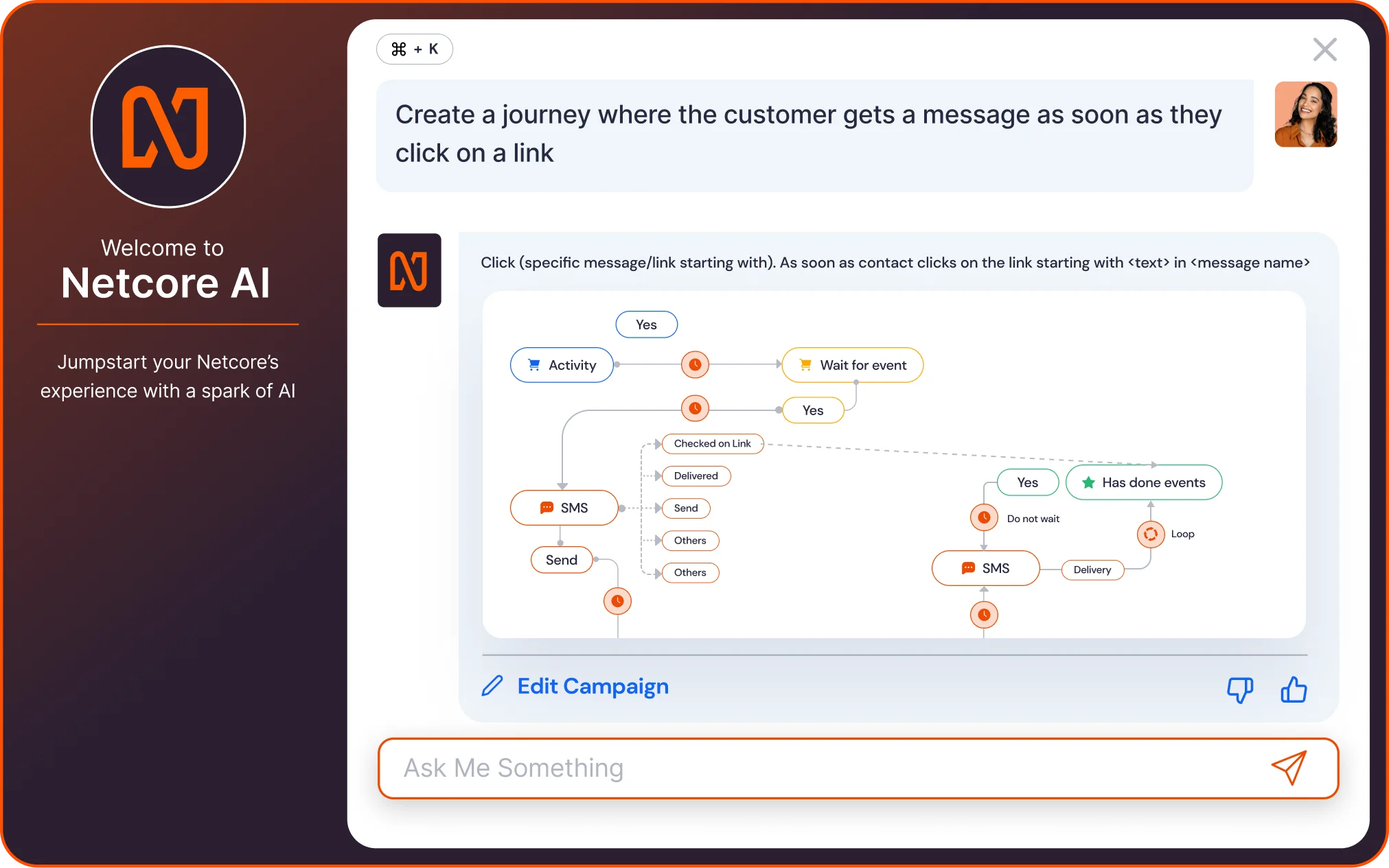 Build customer journey - Netcore