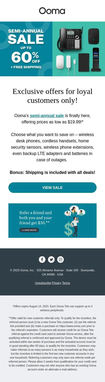 Treating your customers like loyal VIPs via email