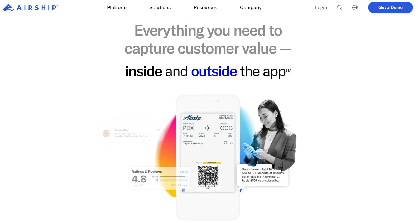 Airship customer engagement software