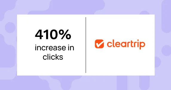 Cleartrip achieves a 410% increase in clicks with dynamic mailers powered by Netcore’s AMP for email