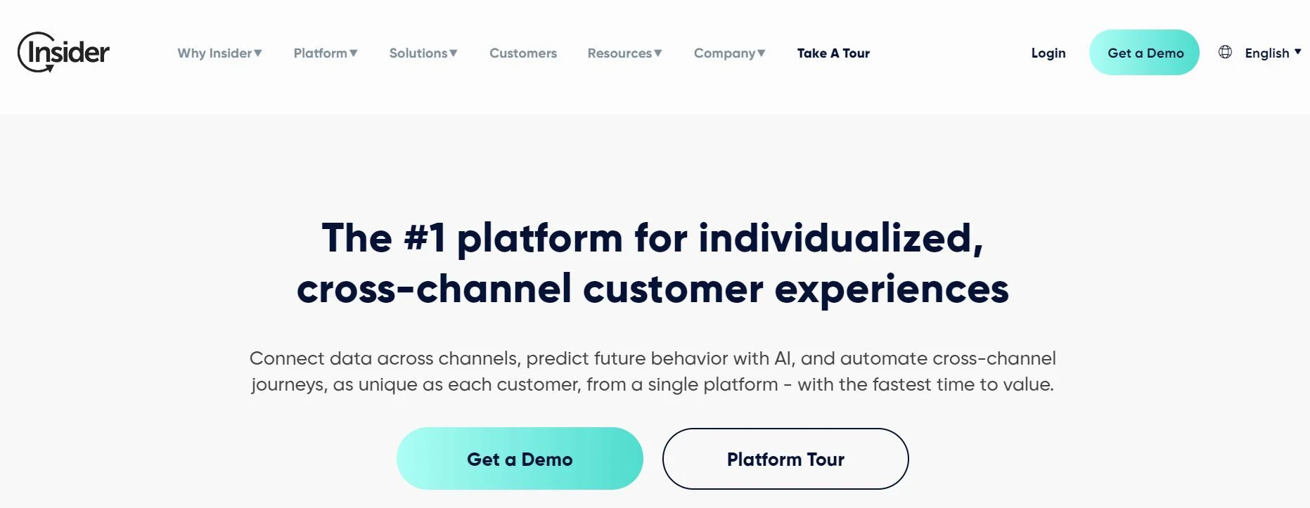 Insider customer engagement software
